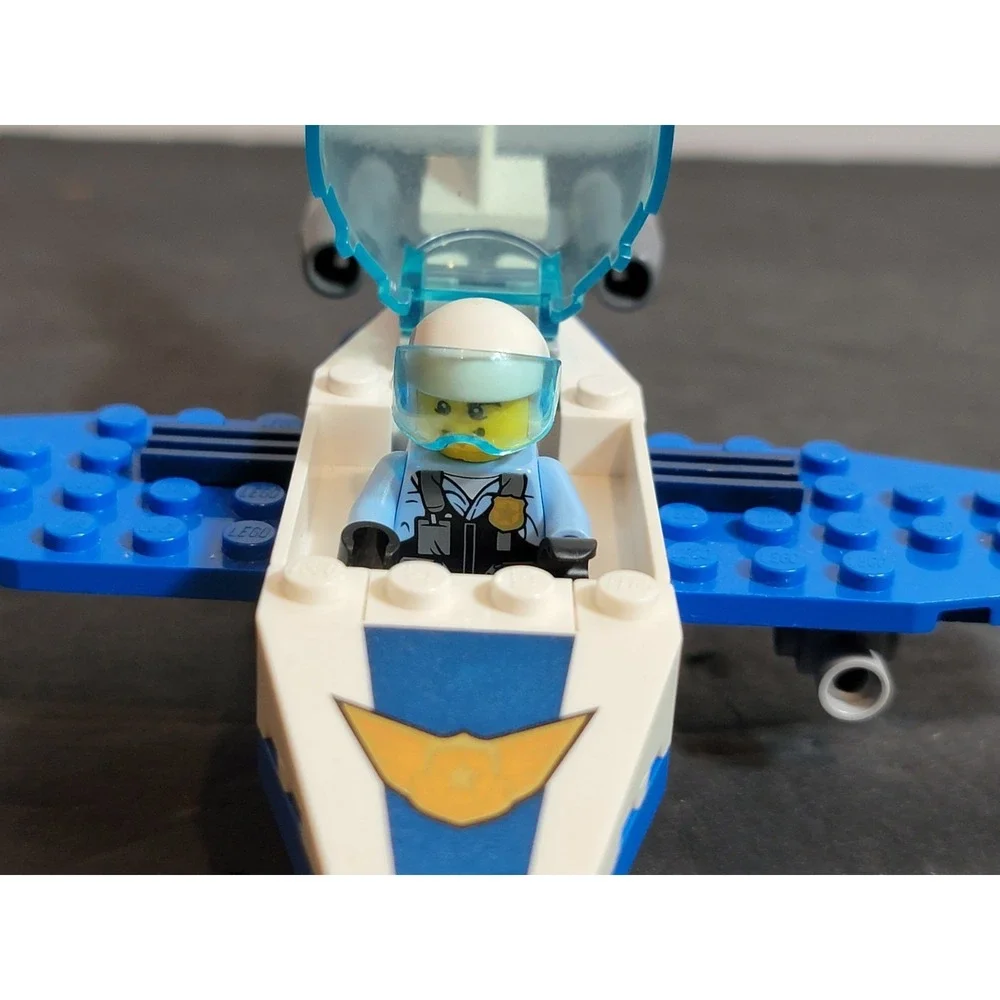 2017 Lego Sky Police‎ Patrol Jet #60206 Complete
